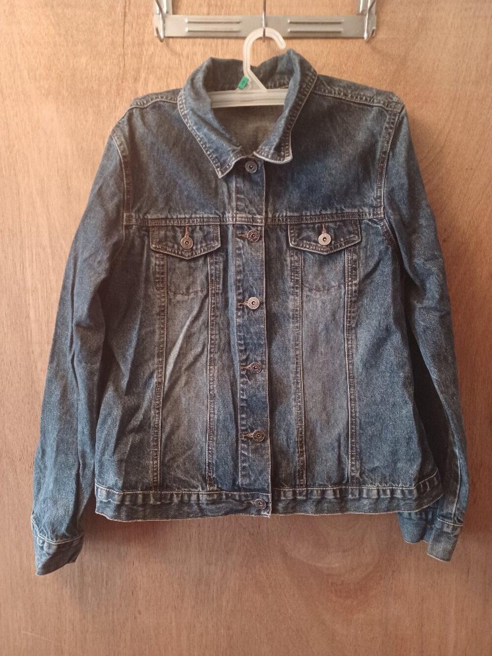 Contrast Jean Jacket Woman's
